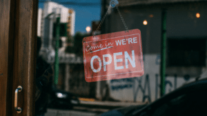 Restaurant grand opening