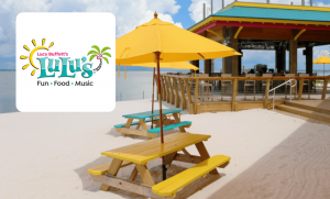 Beach restaurant LuLu's logo