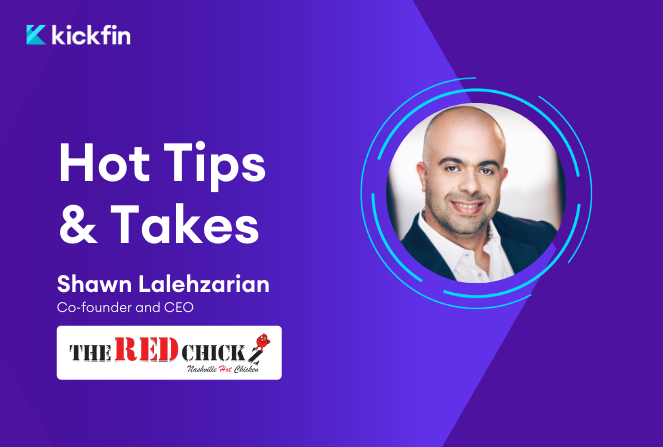 Hot Tips & Takes - Red Chickz Shawn Lalehzarian