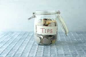 Digital tip jar